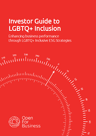 Open For Business Releases its Investor Guide to LGBTQ+ Inclusion