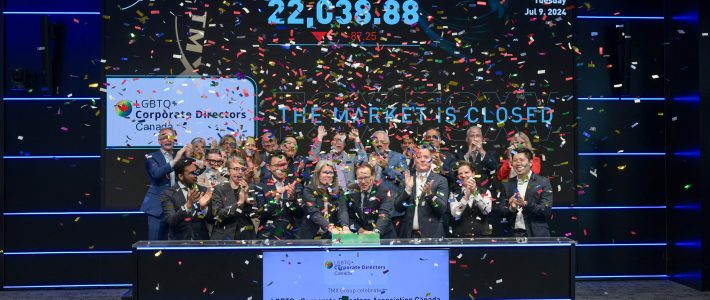 Association Rings Closing Bell on the Toronto Stock Exchange